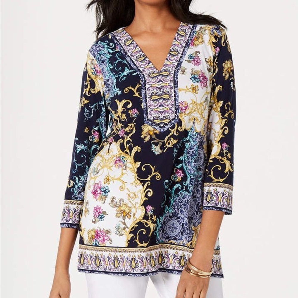 JM COLLECTION SIZE S blouse